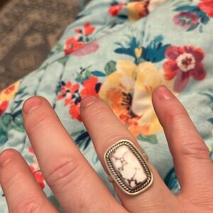 Wildhorse Turquoise Silver Ring